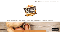 Desktop Screenshot of peanutprinciple.com